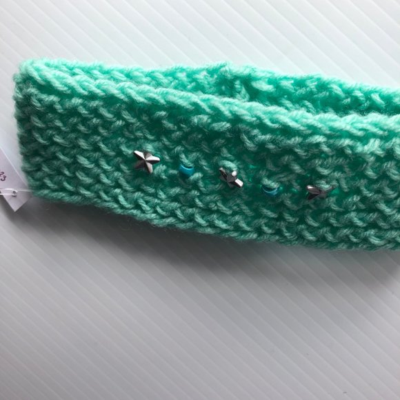 Hand knitted headband, ear warmer - Picture 3 of 7